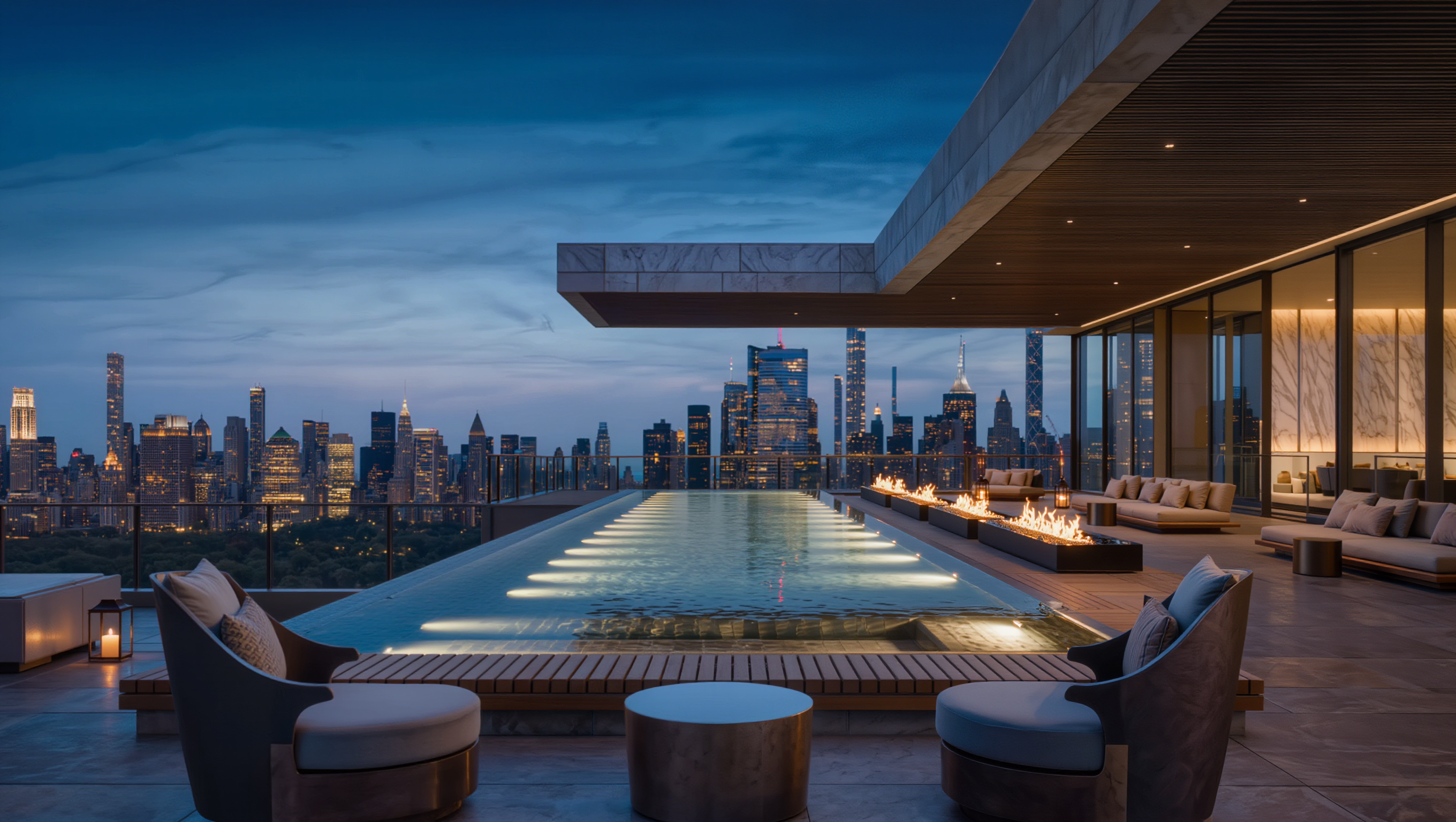 Penthouse Meridian · Roof Garden