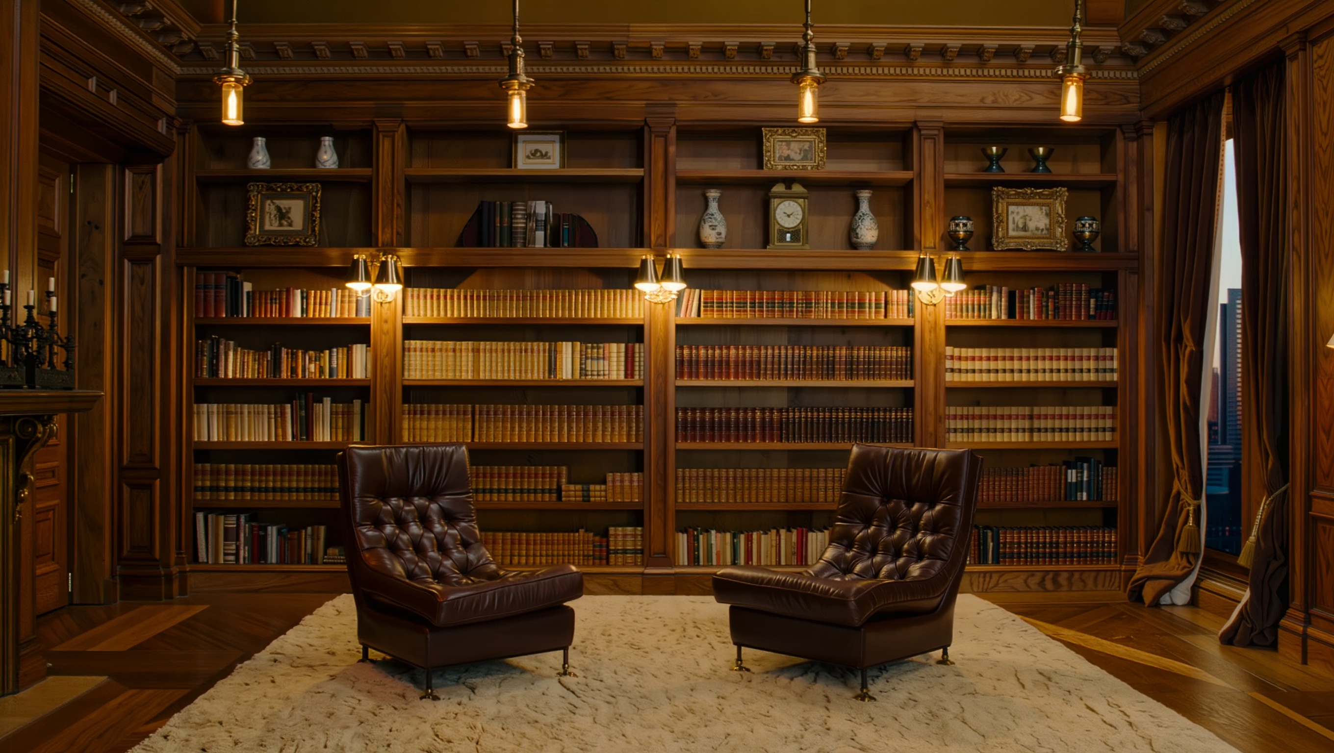 Penthouse Rivoli · Library