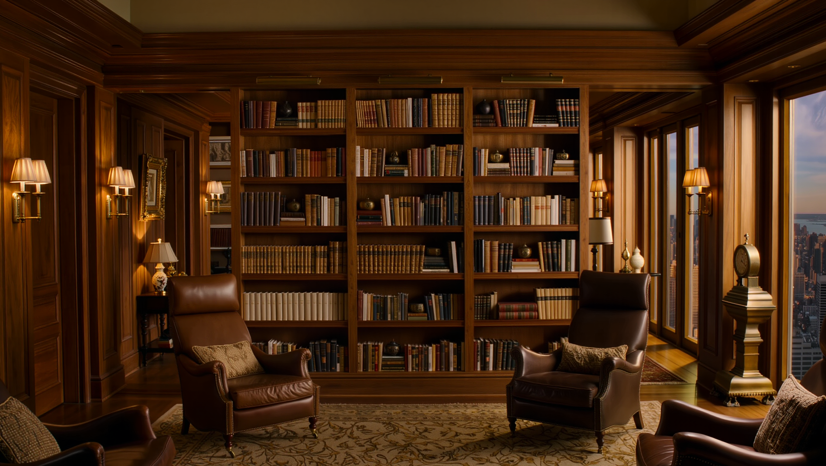 Penthouse Rivoli · Library